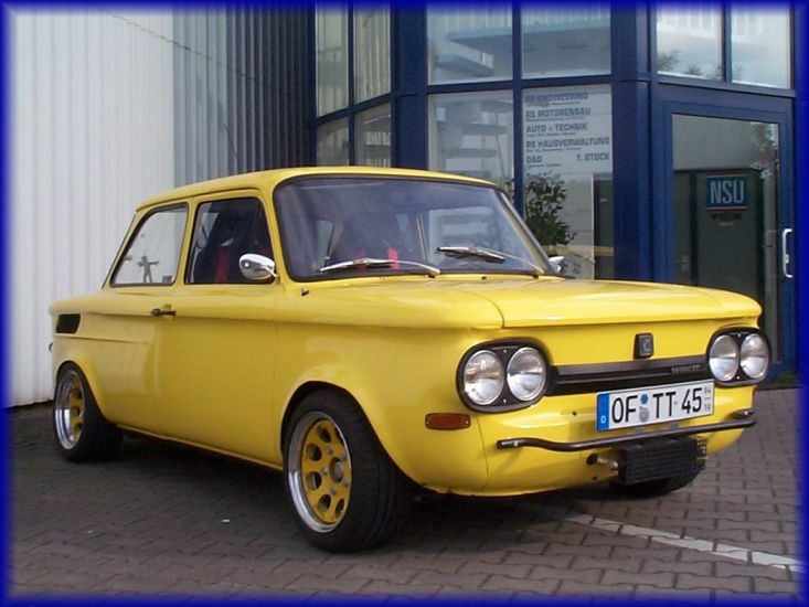 This is how a old 1964 65 NSU TTS look like
