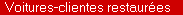 Voitures-clientes restaur�es